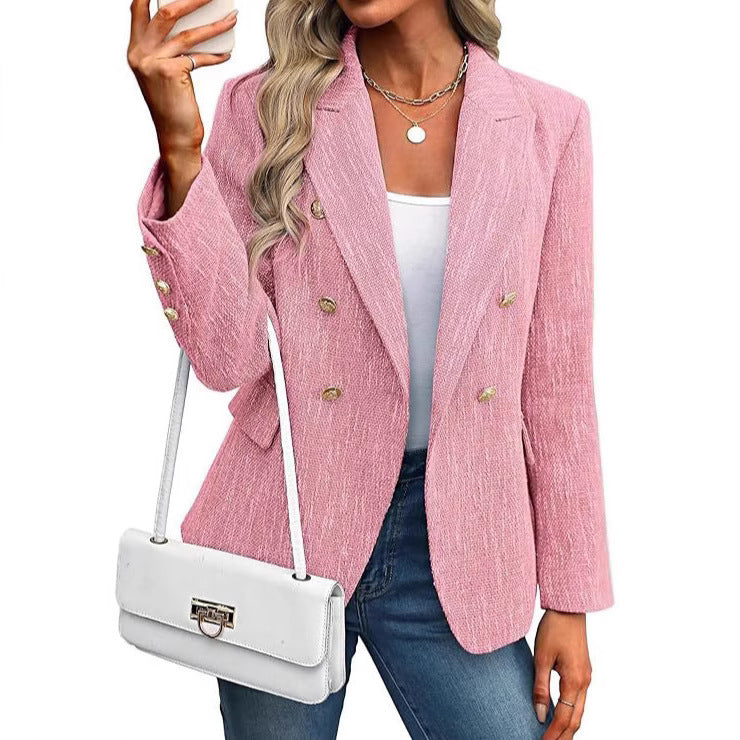 Tailleur Sofia – Ensemble uni style automnal épuré