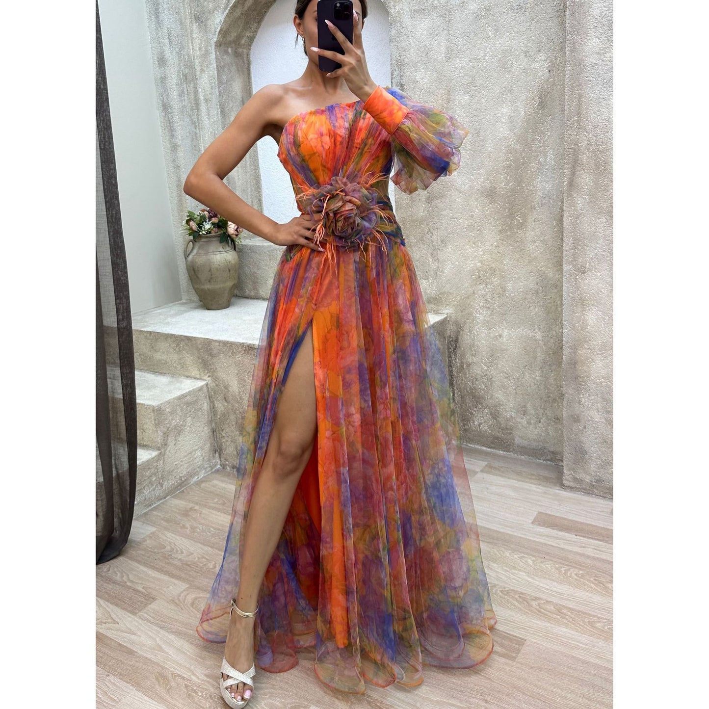 Robe Longue Tie-dye
