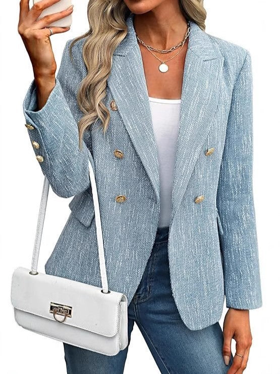 Tailleur Sofia – Ensemble uni style automnal épuré
