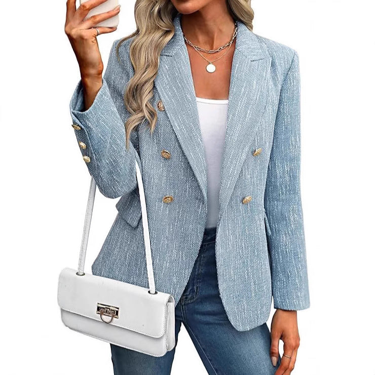 Tailleur Sofia – Ensemble uni style automnal épuré