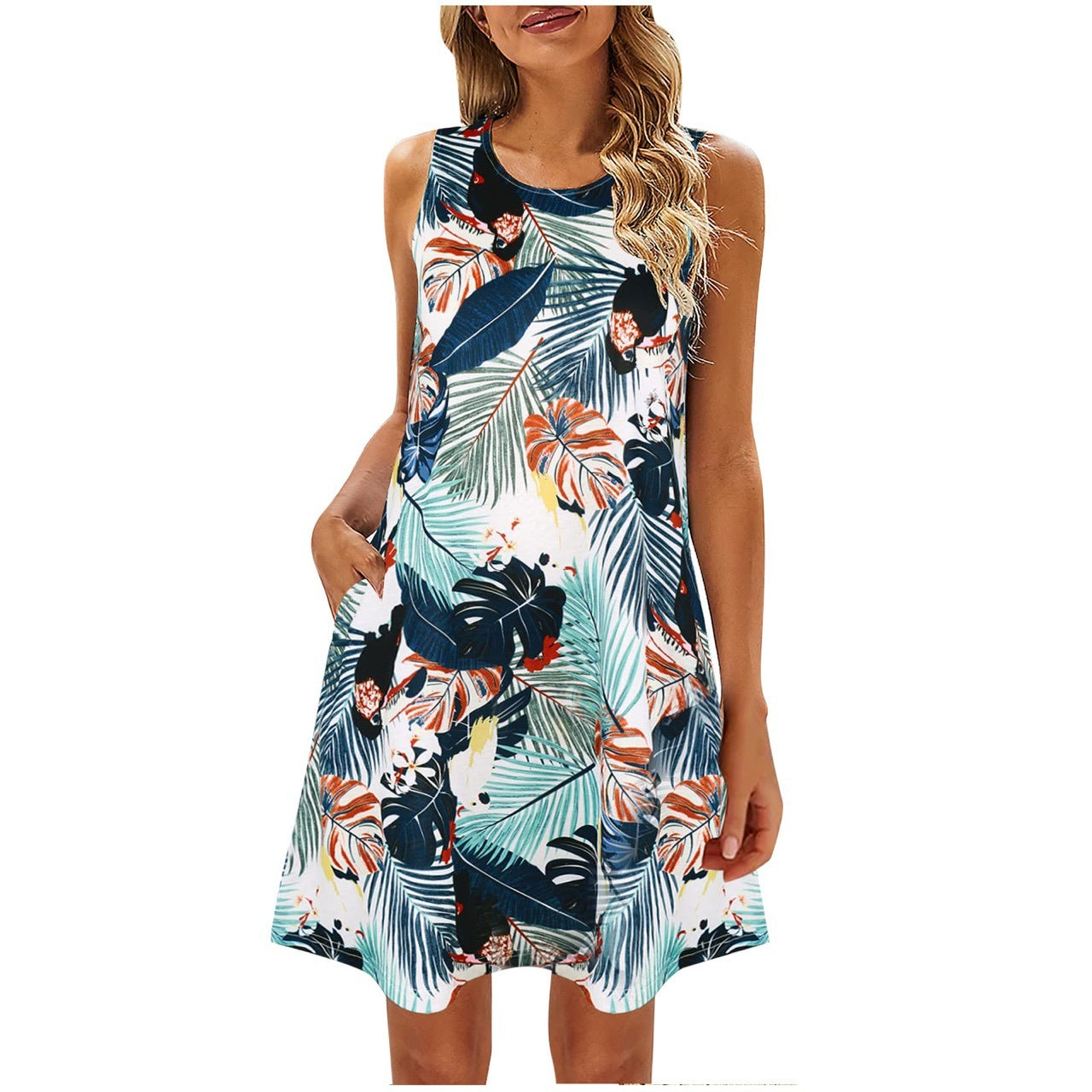 Robe Gilet Imprimée
