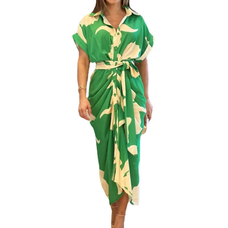 Robe Chemisier Imprimée