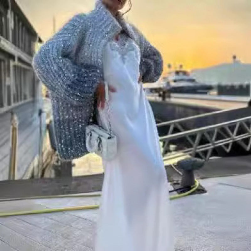 Manteau Stella – Veste  chic à sequins