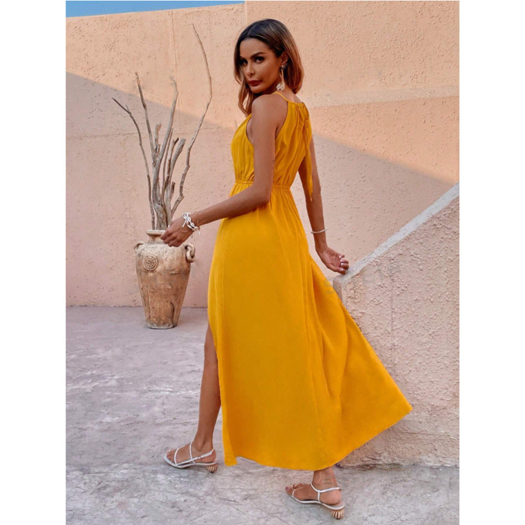 Robe à Fente L'Élégance