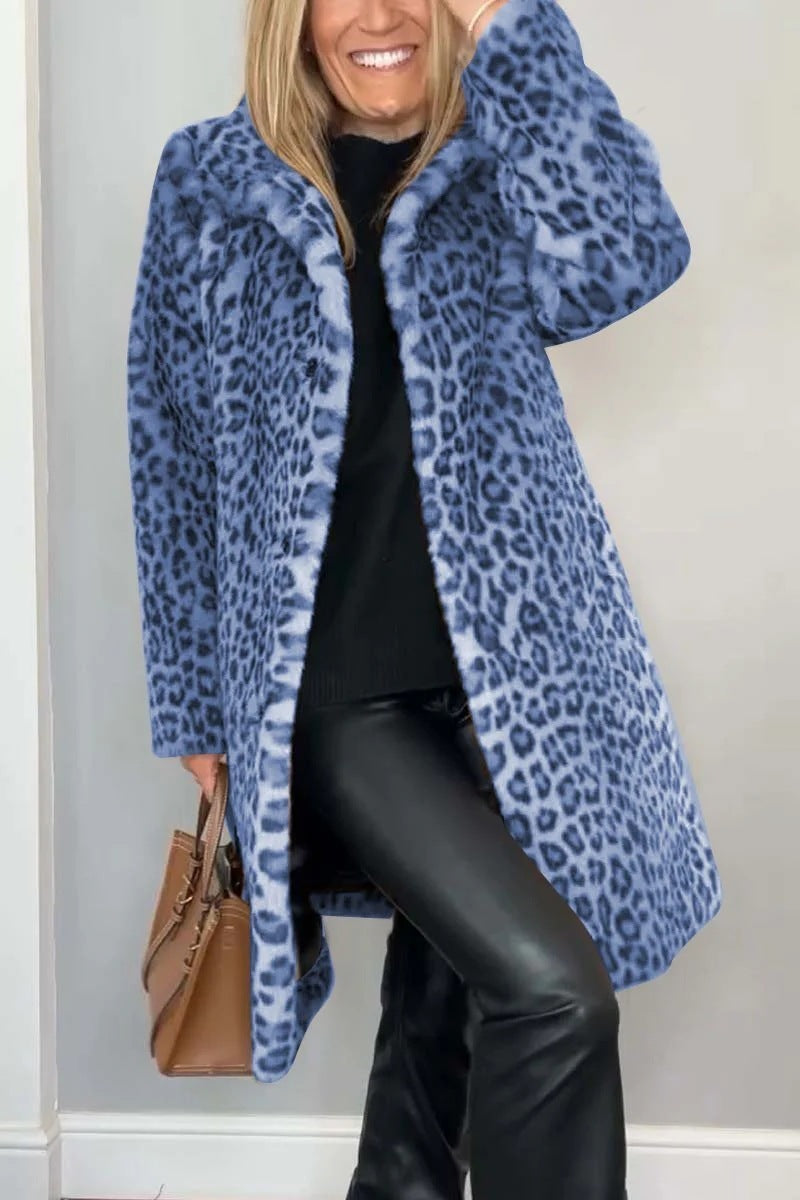 Manteau Léopardia – Manteau mi‑long