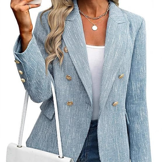 Tailleur Sofia – Ensemble uni style automnal épuré