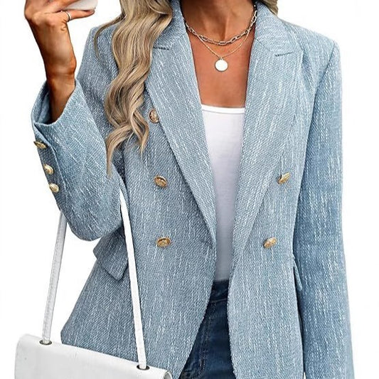 Tailleur Sofia – Ensemble uni style automnal épuré