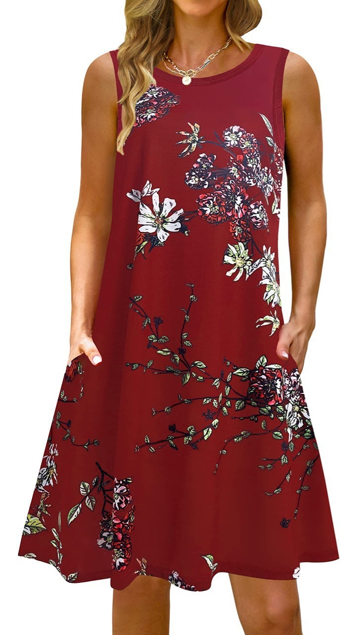Robe Gilet Imprimée