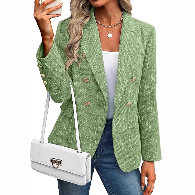 Tailleur Sofia – Ensemble uni style automnal épuré