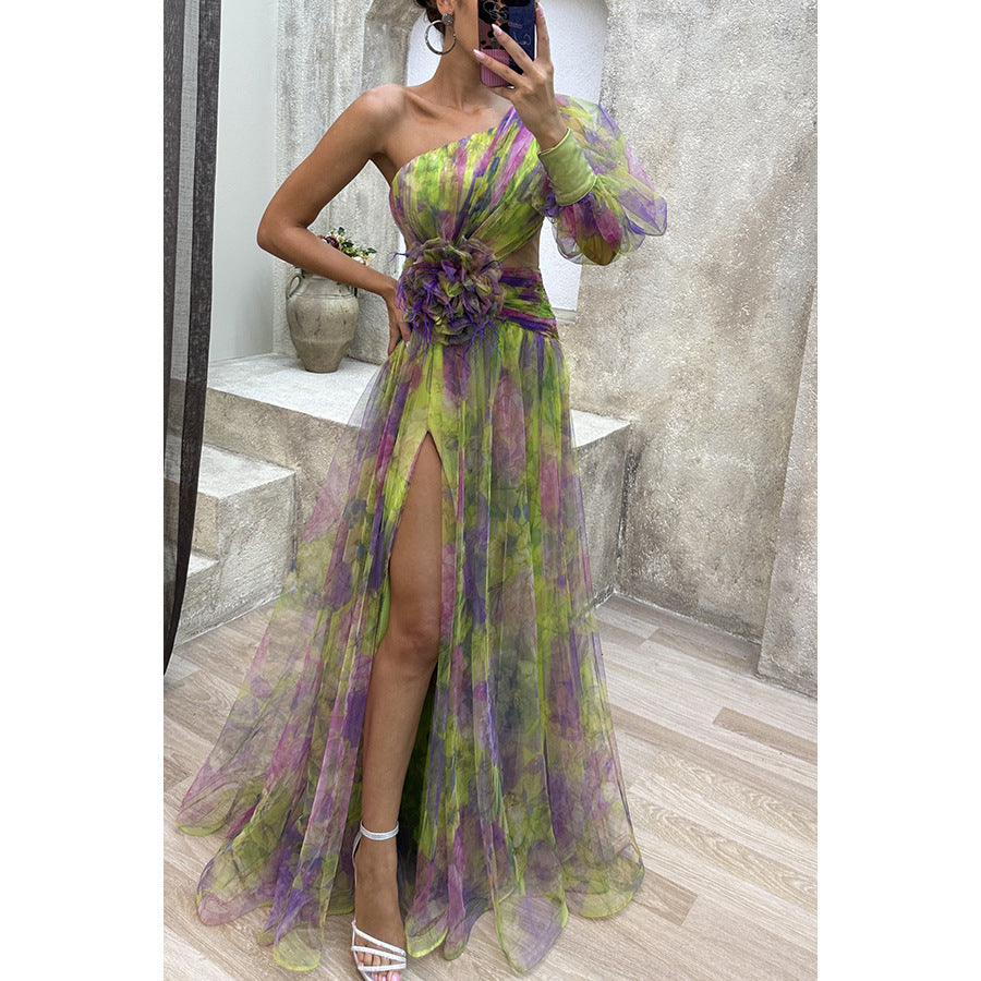 Robe Longue Tie-dye