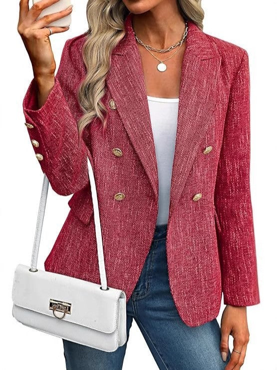 Tailleur Sofia – Ensemble uni style automnal épuré