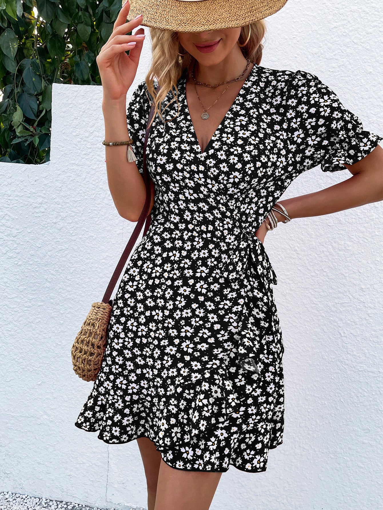 Robe Courte Florale
