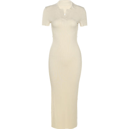 Robe d'Été à Fines Rayures