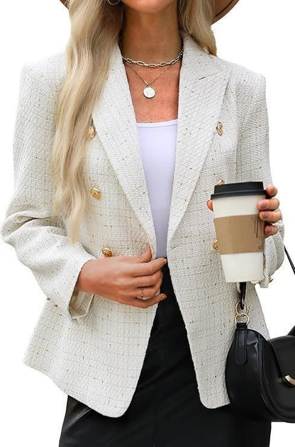 Tailleur Sofia – Ensemble uni style automnal épuré