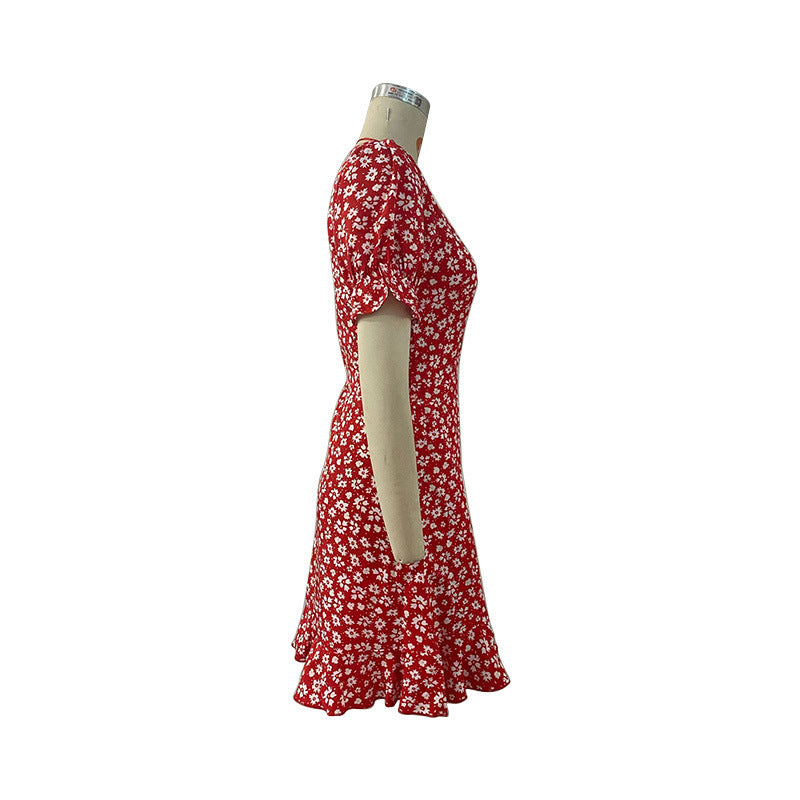 Robe Courte Florale