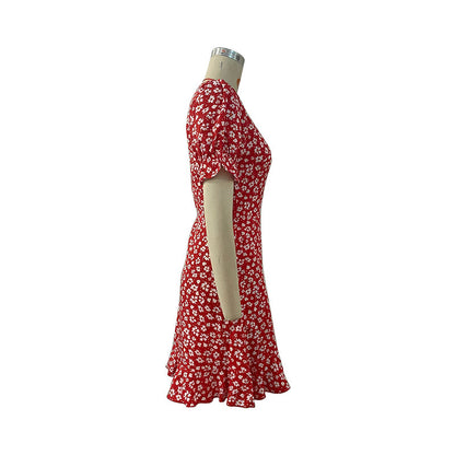Robe Courte Florale