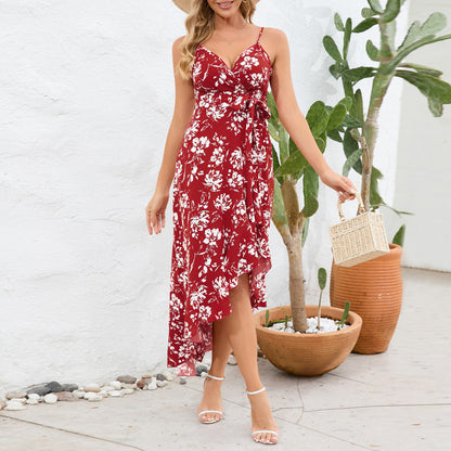 Robe Asymétrique Florale