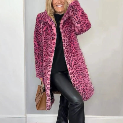 Manteau Léopardia – Manteau mi‑long