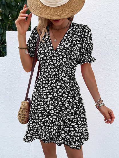 Robe Courte Florale