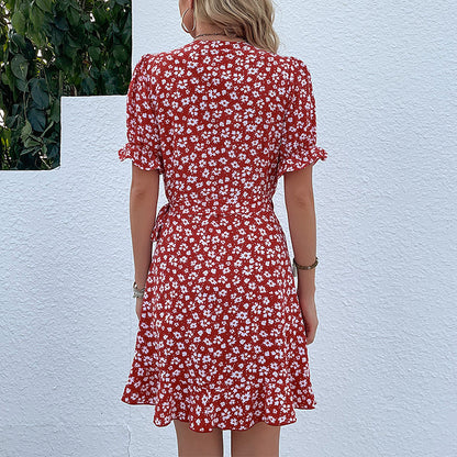 Robe Courte Florale