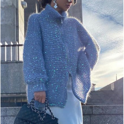 Manteau Stella – Veste  chic à sequins