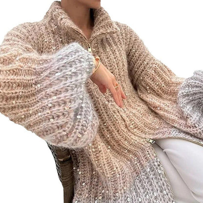 Manteau Stella – Veste  chic à sequins