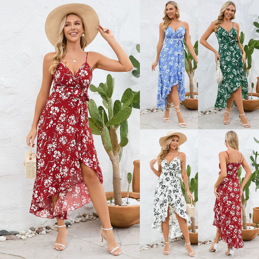 Robe Asymétrique Florale