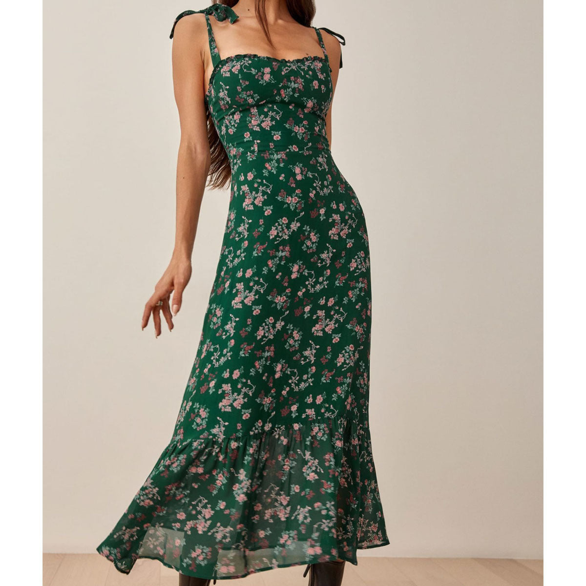 Robe Longue Façon Porcelaine