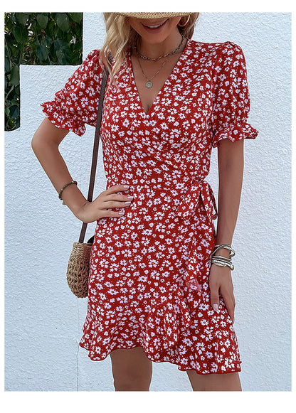 Robe Courte Florale