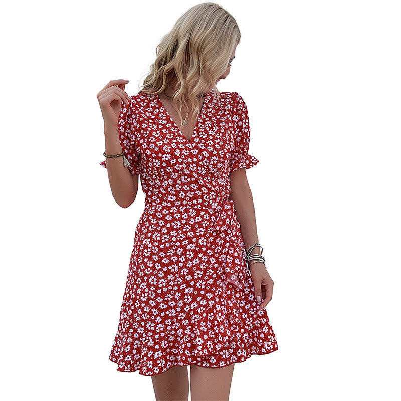 Robe Courte Florale