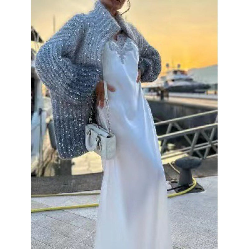 Manteau Stella – Veste  chic à sequins