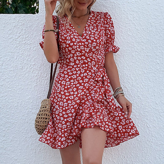 Robe Courte Florale