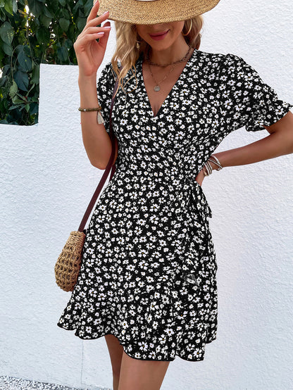 Robe Courte Florale